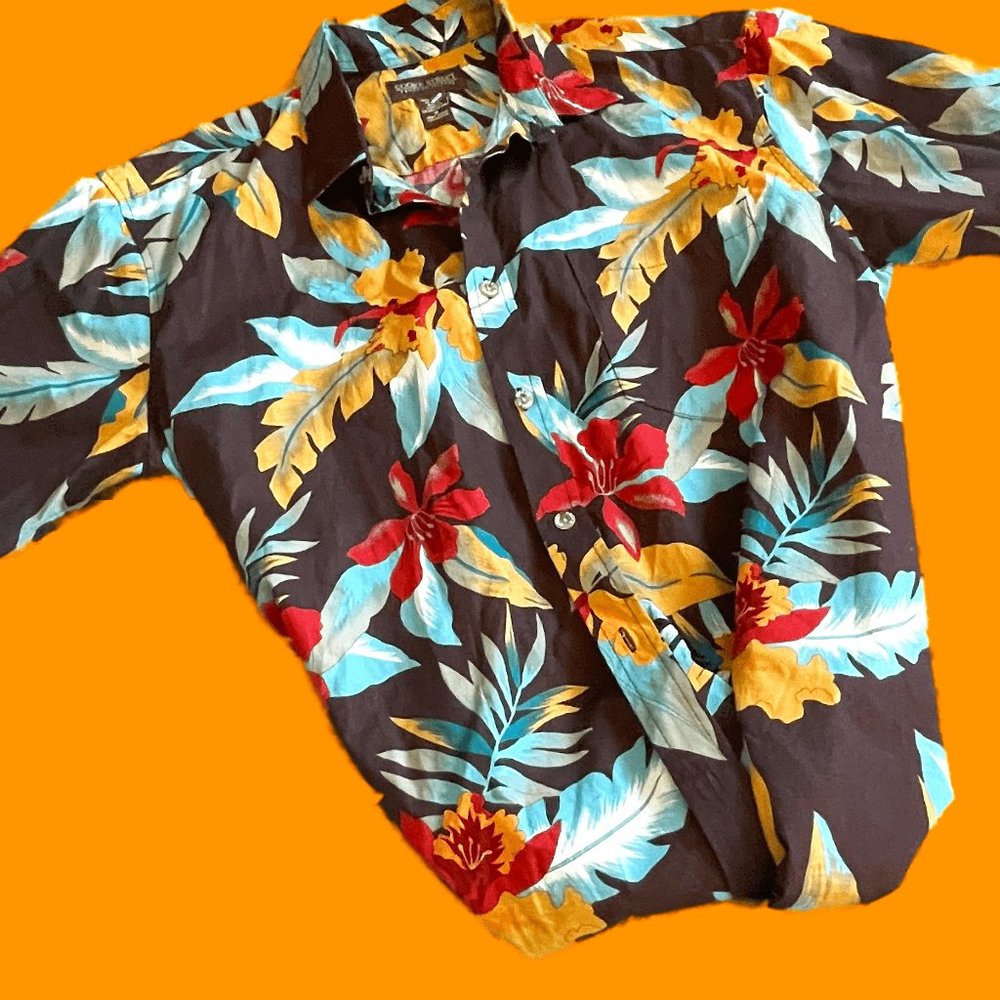 Men's Retro-Style Hawaiian Shirt